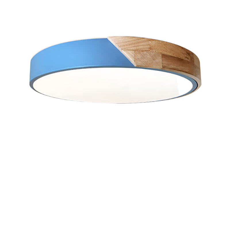Round LED Ceiling Lamp Acrylic Metal 30cm 18W 220V Dimmable Modern Recessed Lamp Bedroom Living Room Office Energy Efficient Stylish | Sansoti