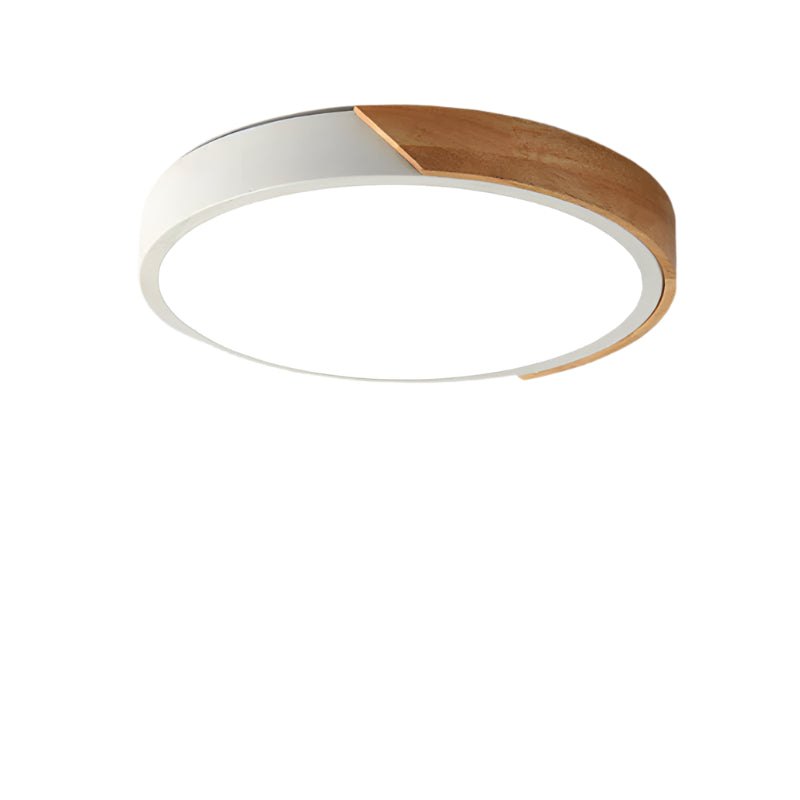 Round LED Ceiling Lamp Acrylic Metal 30cm 18W 220V Dimmable Modern Recessed Lamp Bedroom Living Room Office Energy Efficient Stylish | Sansoti