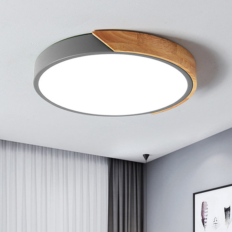 Ronde LED Plafondlamp Acryl Metaal Slaapkamer Woonkamer Inbouw Verlichting Modern Design Energiezuinig | Sansoti
