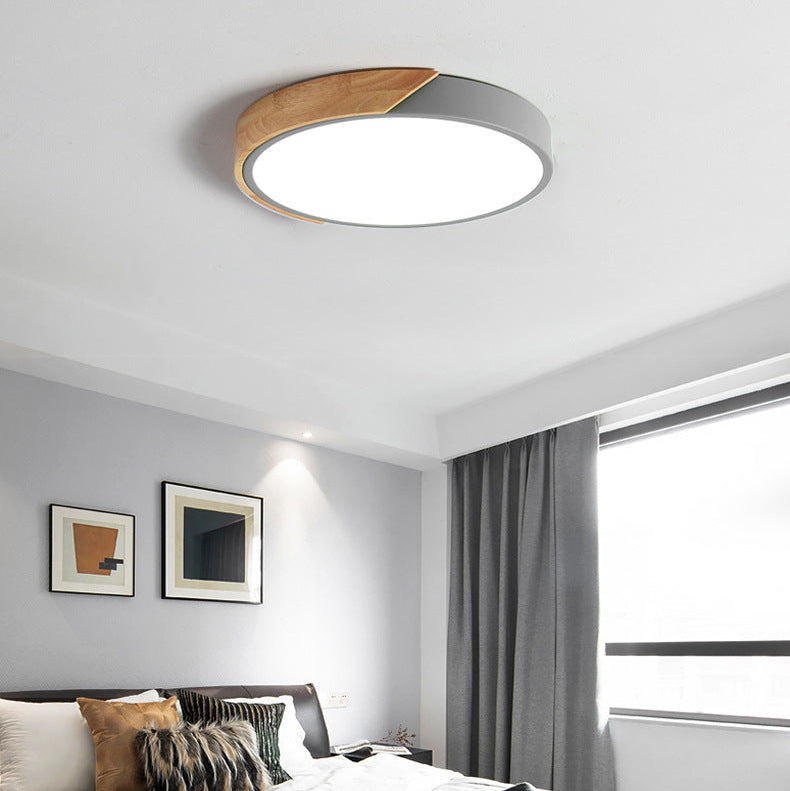 Round LED Ceiling Lamp Acrylic Metal 30cm 18W 220V Dimmable Modern Recessed Lamp Bedroom Living Room Office Energy Efficient Stylish | Sansoti