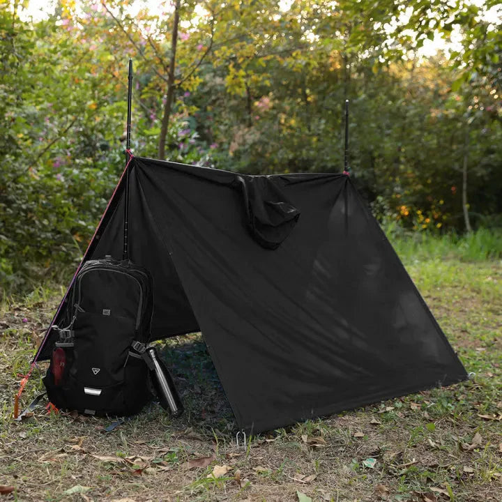 Waterdichte Regenponcho met Capuchon – 3-in-1 Outdoor Bescherming voor Wandelen Kamperen Tuin | Sansoti