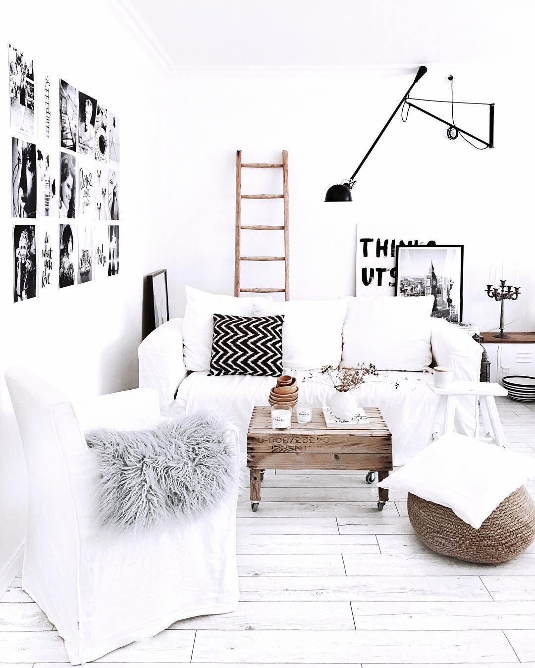 Applique murale industrielle à bras réglable en métal 135-205cm noir blanc éclairage directionnel E27 chambre salon | Sansoti