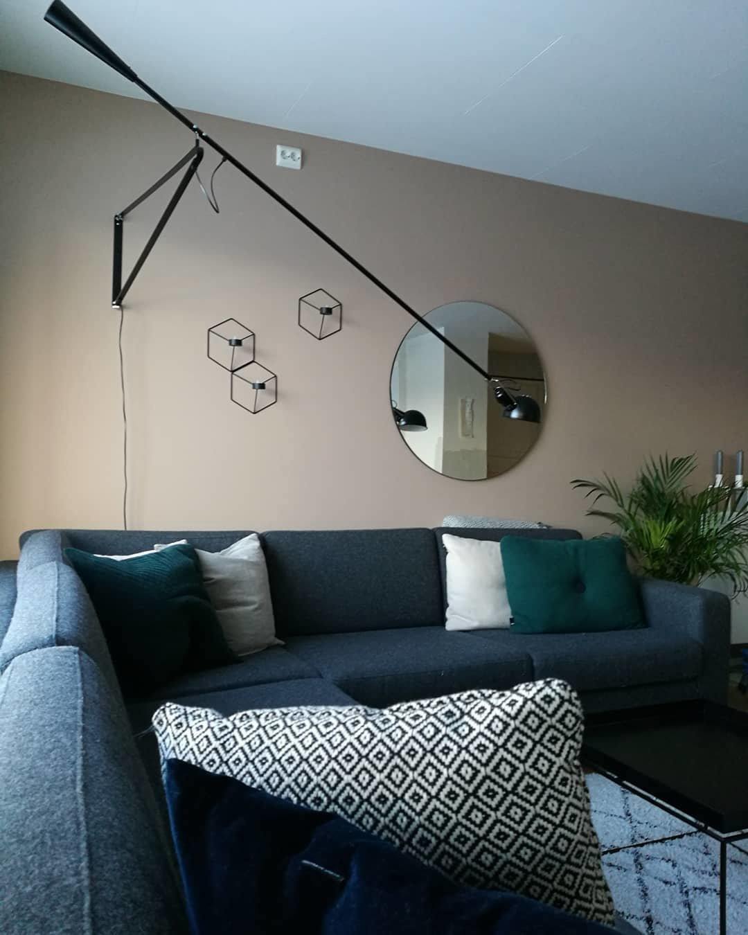 Applique murale industrielle à bras réglable en métal 135-205cm noir blanc éclairage directionnel E27 chambre salon | Sansoti