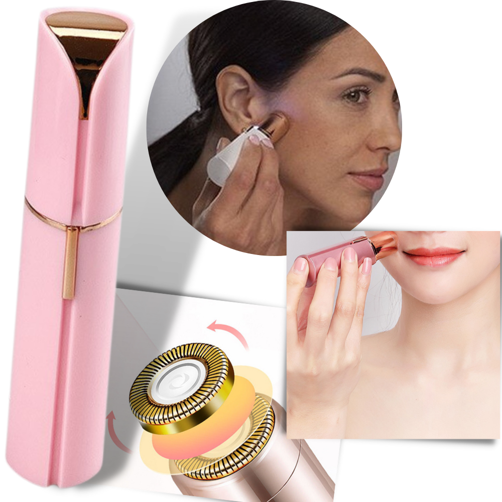 Épilateur compact avec éclairage LED pour le visage et le corps, tondeuse de précision sans fil | Sansoti