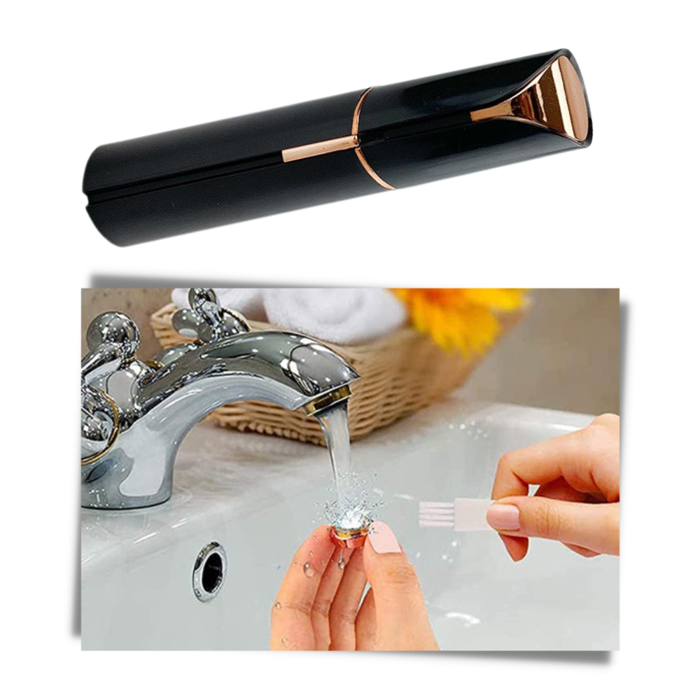 Épilateur compact avec éclairage LED pour le visage et le corps, tondeuse de précision sans fil | Sansoti