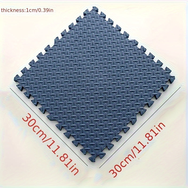 Gekleurde Puzzelmatten voor Kinderen 30x30cm - Set van 10 EVA Schuimtegels | Sansoti