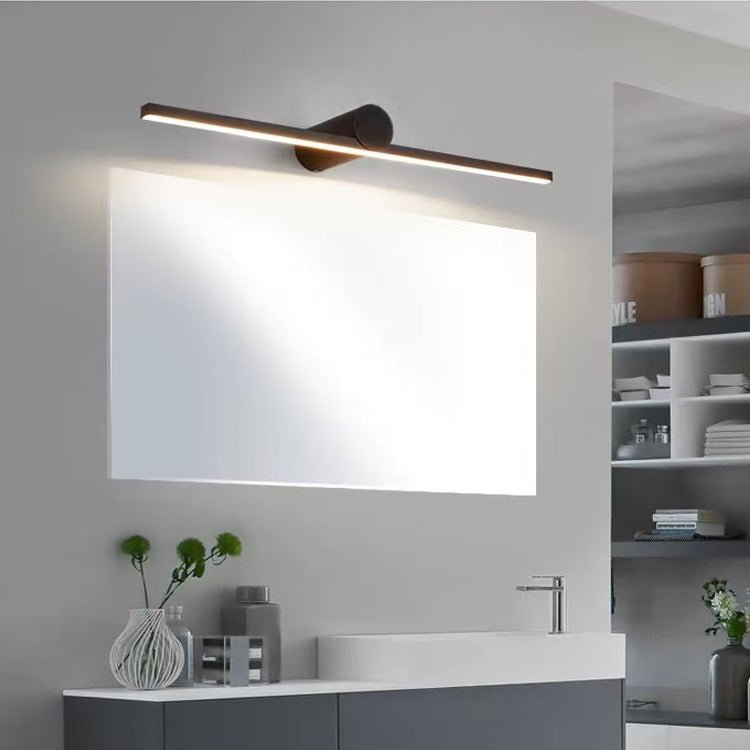 Rechargeable LED wall lamp with remote control, touch sensor, dimmable, 60-120cm, matte black, ambient wall lighting | Sansoti