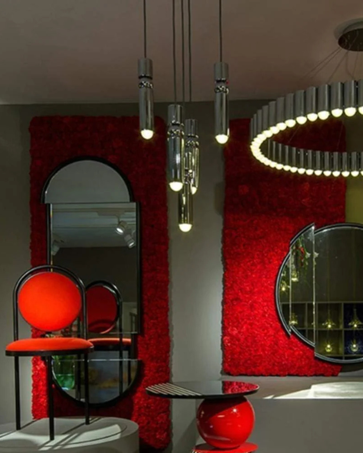 Sculptuurlamp Hanglamp met Vloeiende Vormen Zwart Goud Zilver 1-3-5 Lichtpunten Modern Design Eetkamer Woonkamer Slaapkamer Verlichting | Sansoti