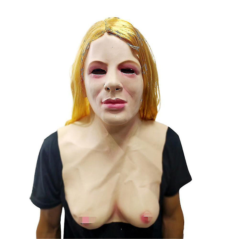 Realistic Latex Full Face Mask for Halloween Cosplay Parties Horror Costume Carnival Theater | Sansoti