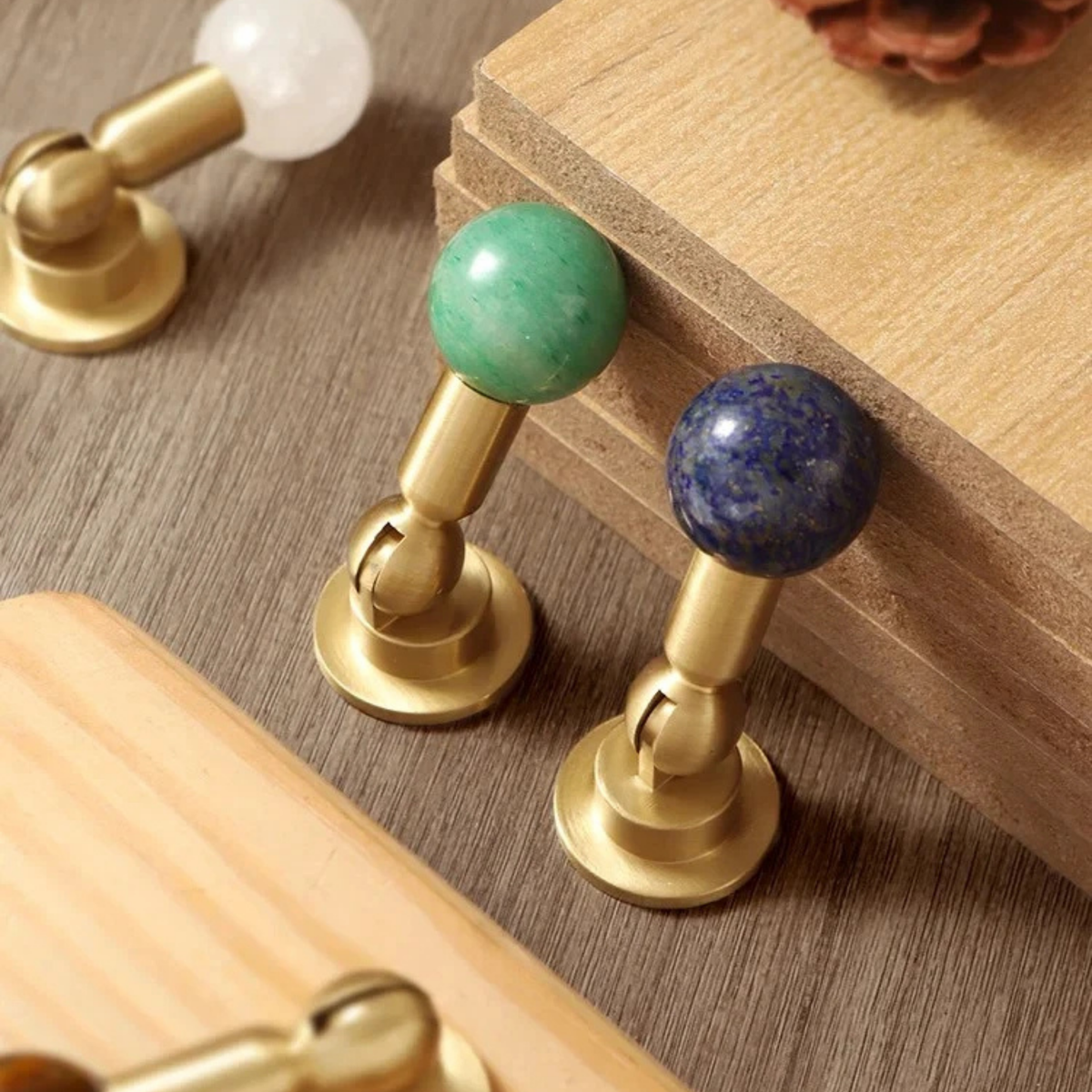 Kristallen Kastknoppen Messing 128mm Lade Handgreep Meubelhardware Elegant Decoratief Luxe Interieur Design | Sansoti