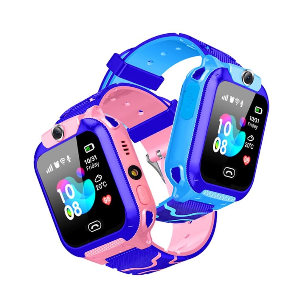 Kids' GPS Watch with Emergency Button, Calling Function and Location Tracking for Everyday Safety, Communication and Outdoor Activities | Sansoti