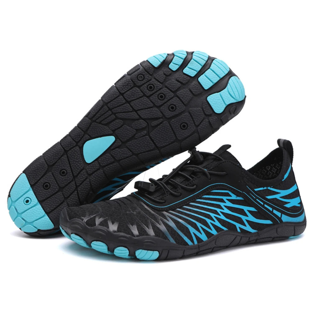 Sneldrogende Waterschoenen Dames Heren Ademend Mesh Anti-Slip Zool Zwemmen Strand Surf Yoga Watersport | Sansoti