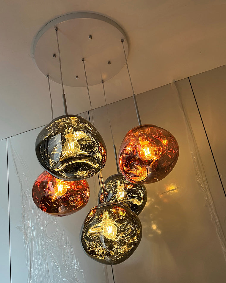 Suspension Melt Design Acrylique LED Blanc Chaud Dimmable Salon Salle à Manger Restaurant Chambre | Restfield
