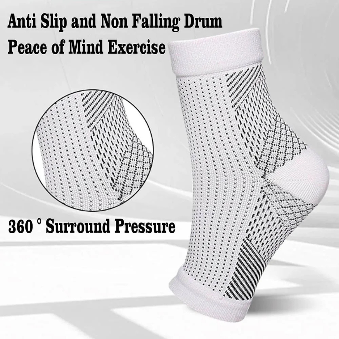 Ankle Compression Sleeve for Optimal Support and Faster Recovery During Sports Training and Everyday Movement | Sansoti
