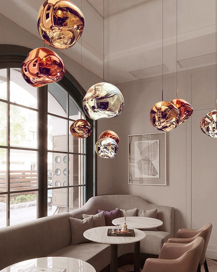 Suspension Melt Design Acrylique LED Blanc Chaud Dimmable Salon Salle à Manger Restaurant Chambre | Restfield