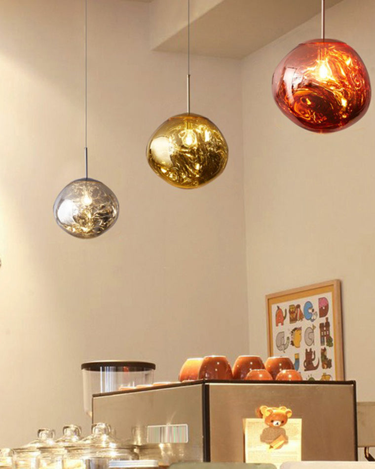 Suspension Melt Design Acrylique LED Blanc Chaud Dimmable Salon Salle à Manger Restaurant Chambre | Restfield