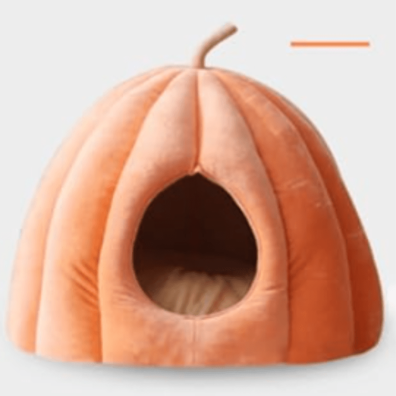 Gesloten Huisdierbed – Warm Pluche Design voor Katten en Kleine Honden | Sansoti