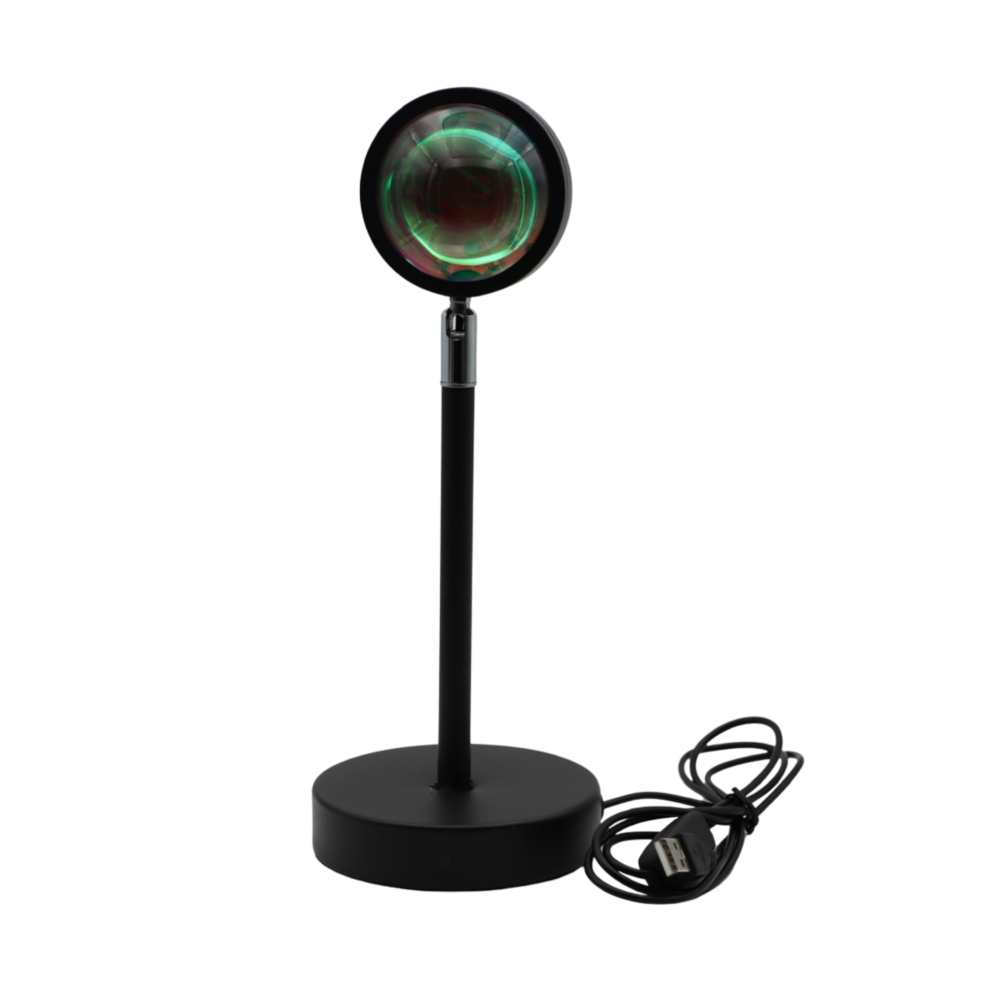 LED Sunset Lamp met 16 Kleurmodi en 360° Draaibare Kop voor Sfeerverlichting | Sansoti