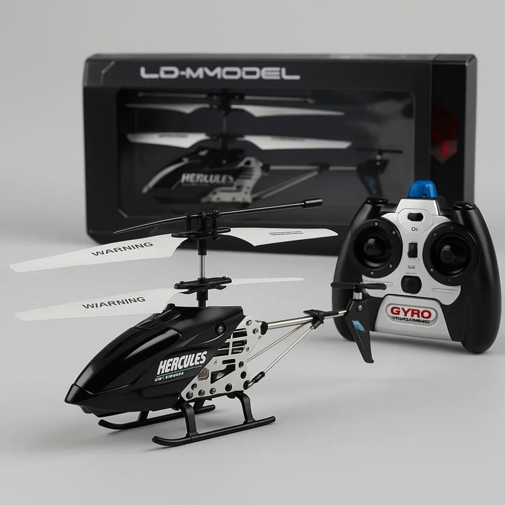 Bestuurbare RC Helikopter 3.5 Kanalen Infrarood met Gyroscoop Binnen Crimson Rood | Sansoti