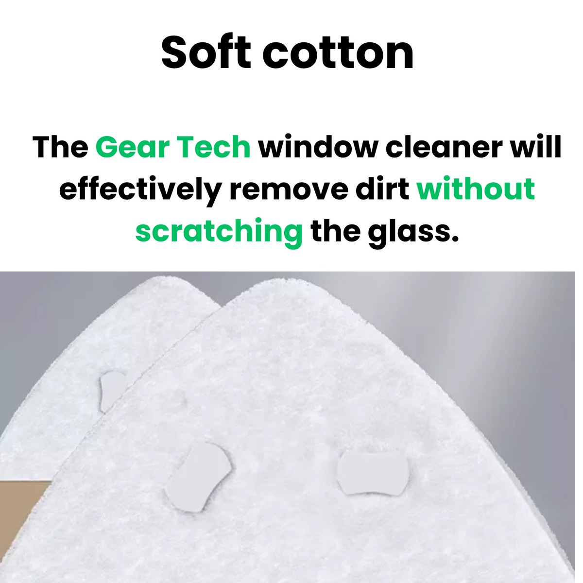 Magnetic Window Cleaner, Double-Sided, Clean Both Sides at Once, Safely Clean High Windows Without a Ladder, Home Use | Sansoti