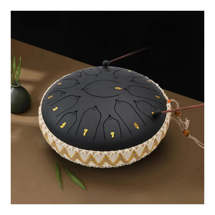 Tongue Drum Handpan Anti-Stress Stahl Meditations-Drum 15cm | Restfield