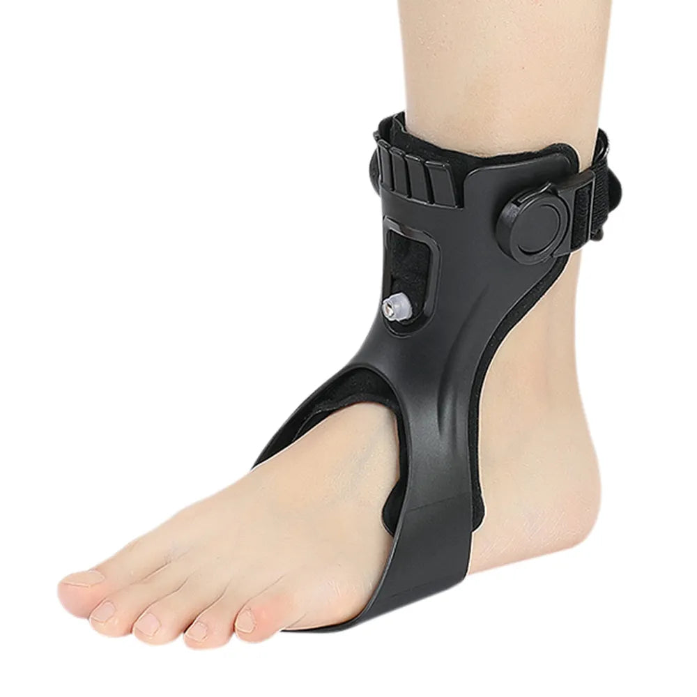 Enkelsteun Brace met Opblaasbaar Luchtkussen voor Voetreflex Correctie Licht en Ademend Orthopedische Voetorthese met Verstelbare Gespen | Sansoti
