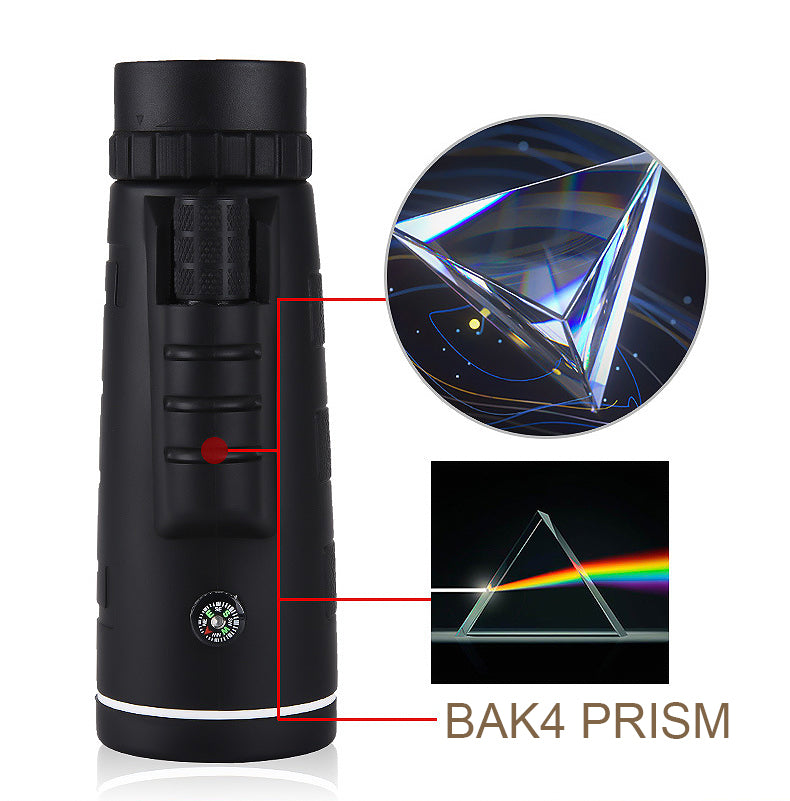 Professionele Telescoop 500x Vergroting voor Sterrenkijken, Astronomie & Natuurobservatie | Compact Draagbaar Design met Waterdicht Metalen Behuizing | Sansoti