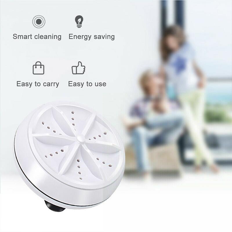 Kompaktes Ultraschall-Reinigungsgerät mit USB, multifunktional für Küche, Camping und Reisen, tragbar, praktisch | Sansoti