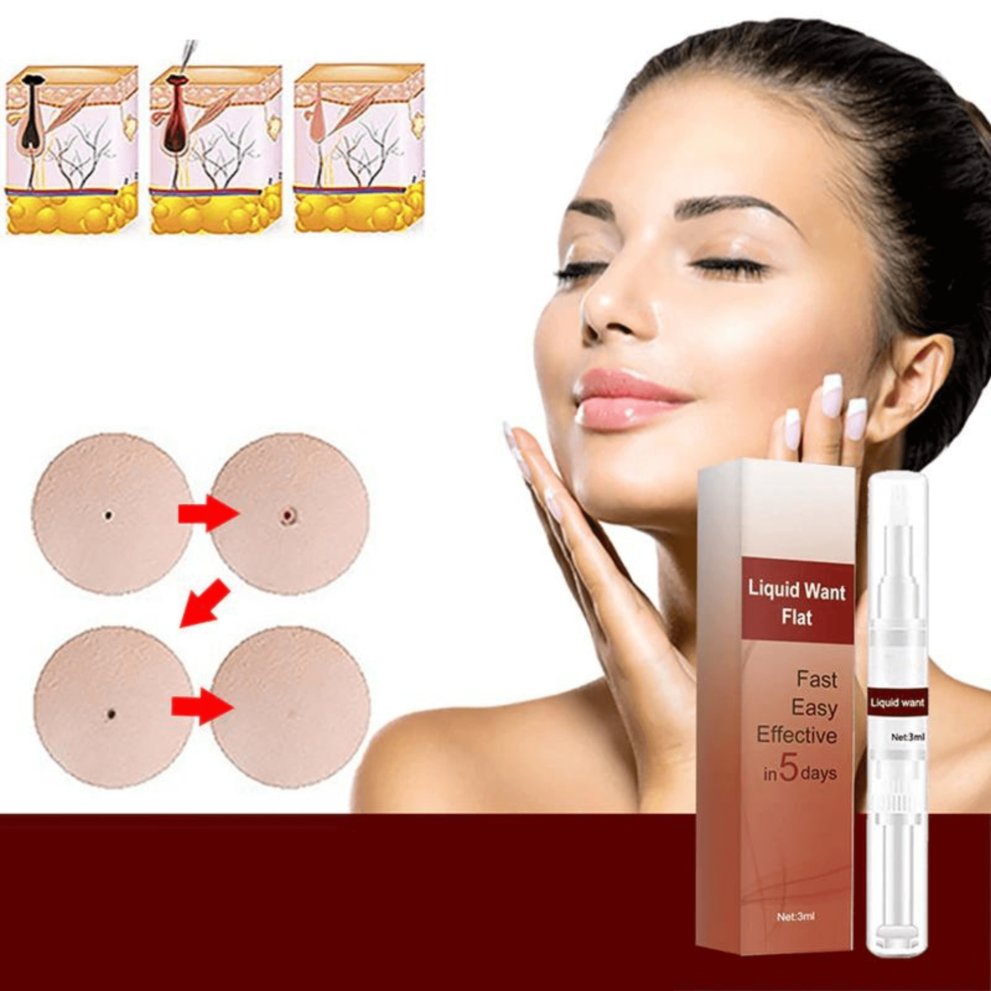 Skincare Serum for Skin Imperfections – Natural Formula – Safe & Effective | Sansoti
