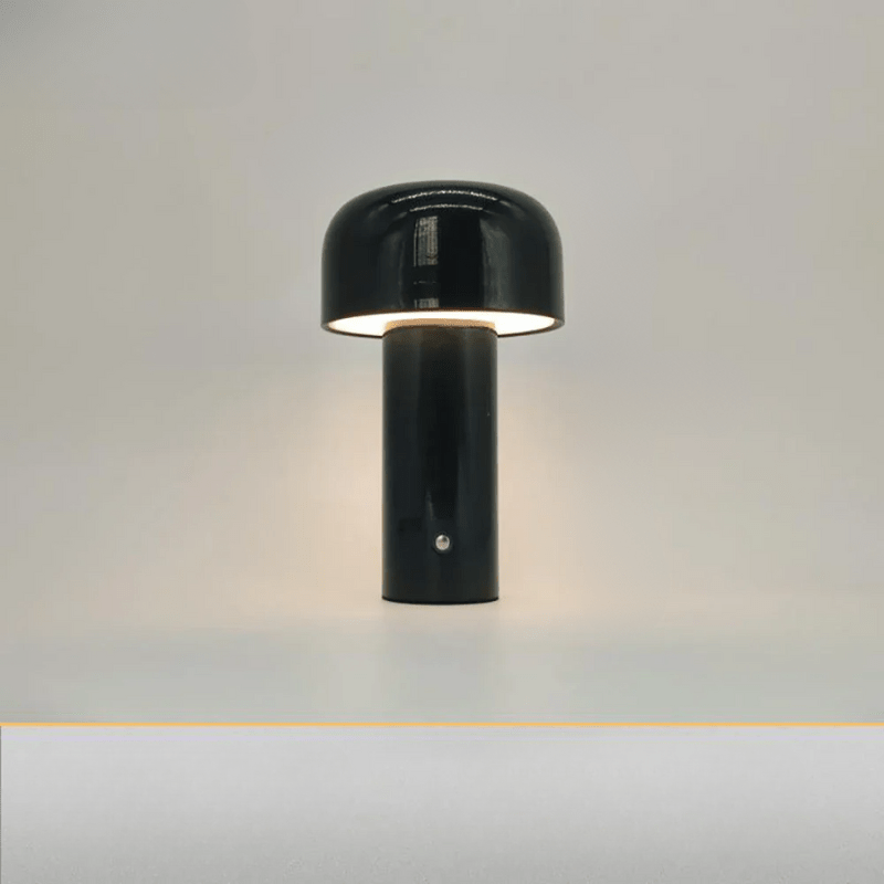 Lampe de table champignon rechargeable sans fil LED 25cm design | Restfield