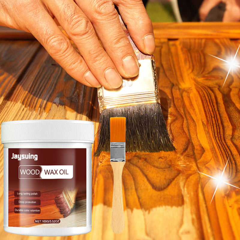 Natuurlijke Houtbescherming 100g – Langdurige Waterdichte Verzegeling voor Binnen & Buiten | Sansoti
