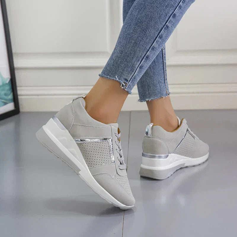 Luchtkussen Damessneakers Mesh Ademend Lichtgewicht Wandelschoenen Sportieve Vrijetijdsschoenen Dames | Sansoti