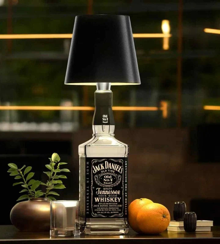 Draadloze Flessenlamp Warmwit LED Tafellamp Oplaadbaar USB Sfeerverlichting Decoratief Nachtlampje Romantisch | Sansoti