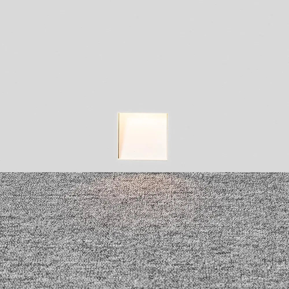 Inbouw Wandlamp LED Sensor 3W Frameloos Modern Trapverlichting Wit | Sansoti