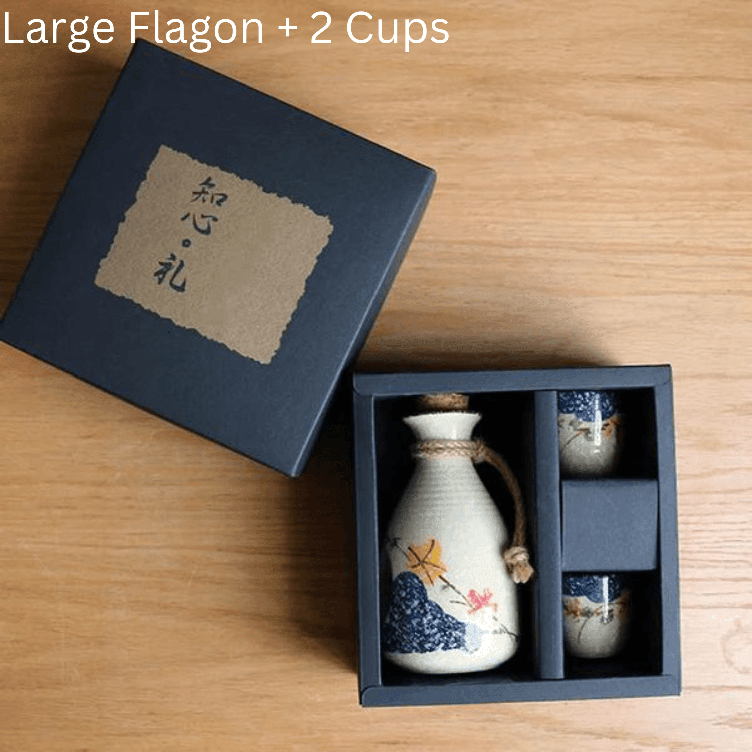 Japans Sakura Sake Serviesset met Karaf en Kopjes – Keramiek met Kersenbloesem Motief | Sansoti