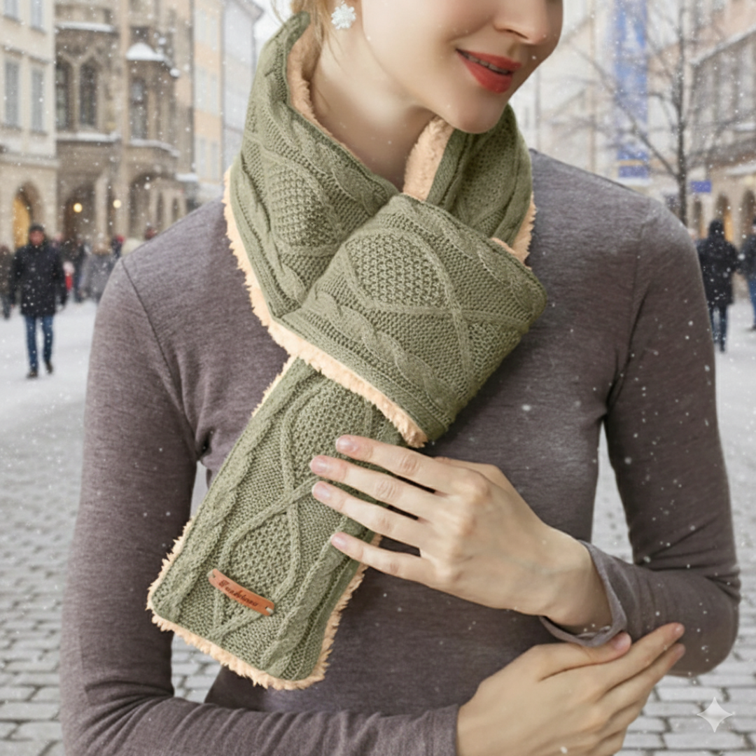 Verwarmbare Neksjaal USB-C Oplaadbaar 3 Warmtestanden Unisex Wintersjaal Machinewasbaar Zachte Warme Nekwarmer | Sansoti