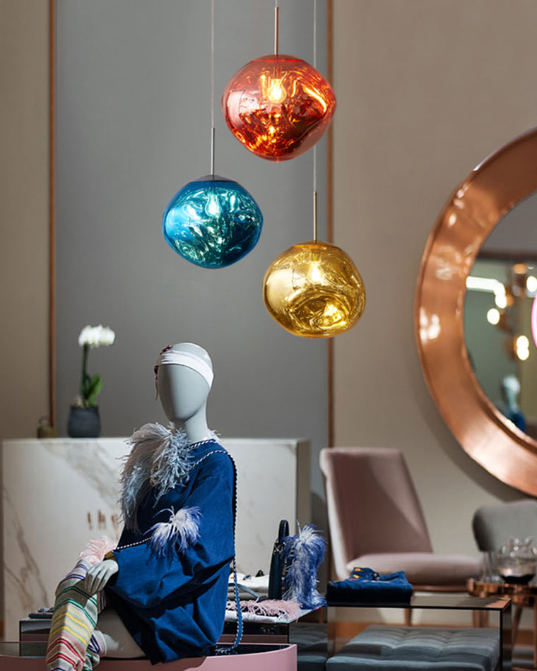 Suspension Melt Design Acrylique LED Blanc Chaud Dimmable Salon Salle à Manger Restaurant Chambre | Restfield