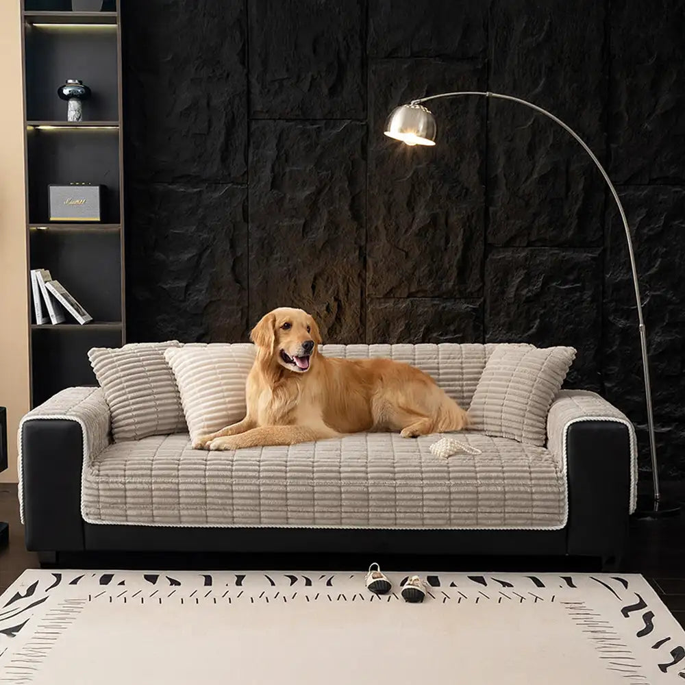 Waterdichte Eenzits Bankhoes 70×180 cm – Antislip Fleece Beschermer voor Fauteuil & Sofa Meubelbescherming | Sansoti