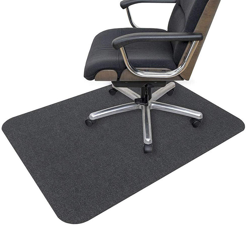 Transparente PVC-Bodenschutzmatte für Bürostühle 89x120cm für Hartparkett und Laminat, rutschfeste Stuhlunterlage | Sansoti