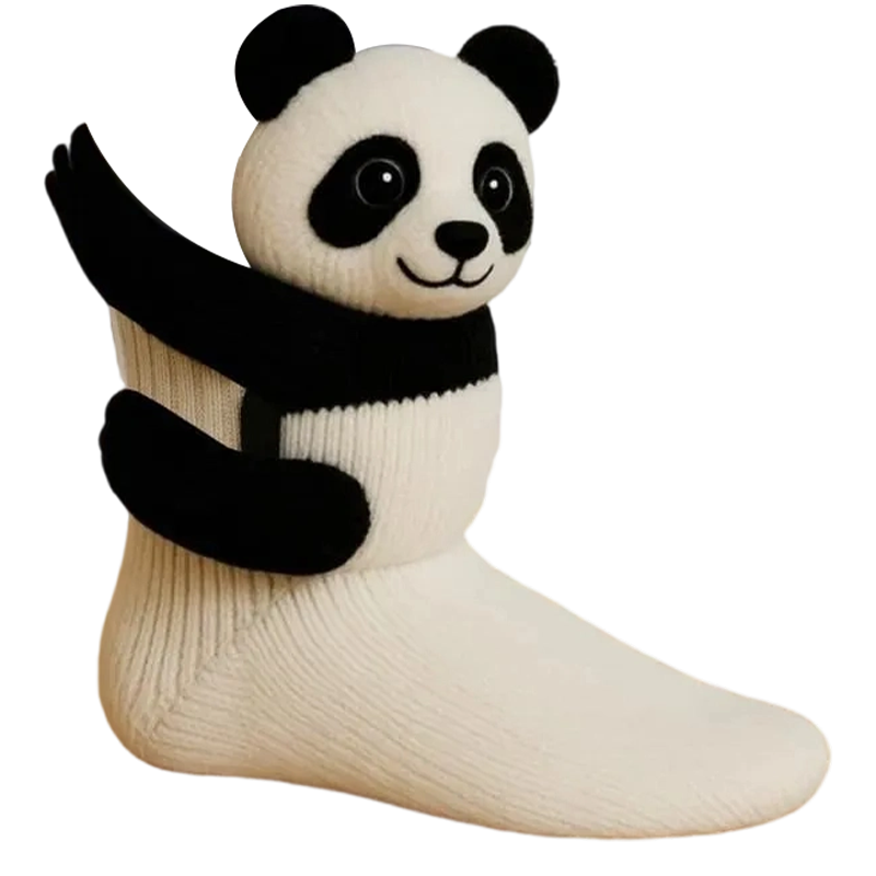 Knuffel Sokken met Dieren Design – Zachte Hugsokken voor Warmte en Comfort | Sansoti