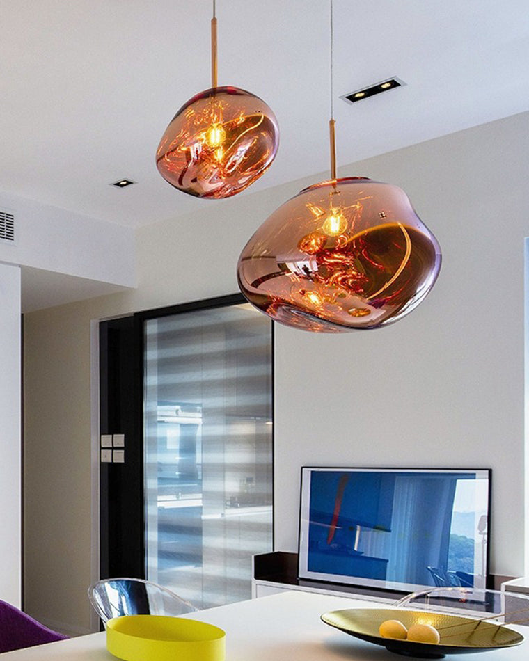 Suspension Melt Design Acrylique LED Blanc Chaud Dimmable Salon Salle à Manger Restaurant Chambre | Restfield