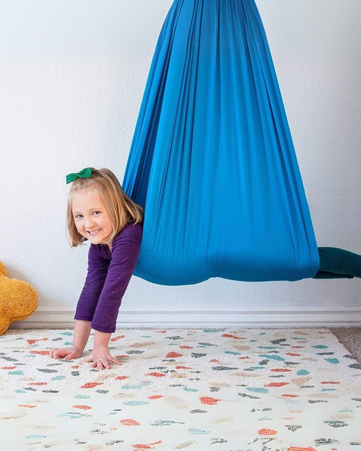 Sensorische Hangschommel voor Kinderen – Zacht Cocon Design – Therapeutische Schommelstoel met Diepe Drukstimulatie voor Rust en Ontspanning | Sansoti