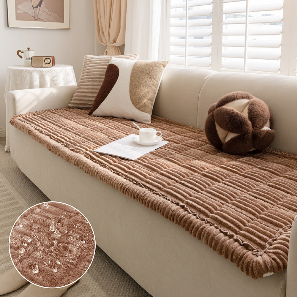 Waterdichte Antislip Bankhoes Ademend Flanel 50×50 cm tot 90×210 cm Bankbeschermer Woonkamer Meubelbescherming | Sansoti