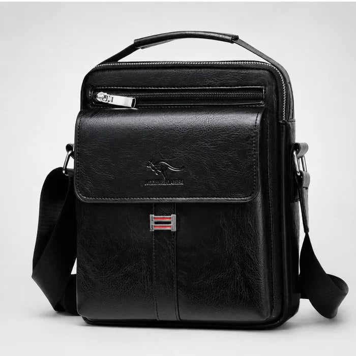 Sac bandoulière compact pour homme, plusieurs compartiments, réglable et léger, pour les voyages, le travail et l’usage quotidien | Sansoti