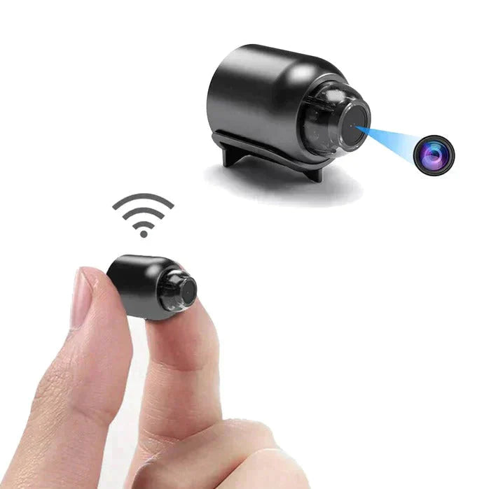 Compacte Beveiligingscamera WiFi met Nachtzicht en 1080P HD voor Thuisbewaking en Monitoring | Sansoti
