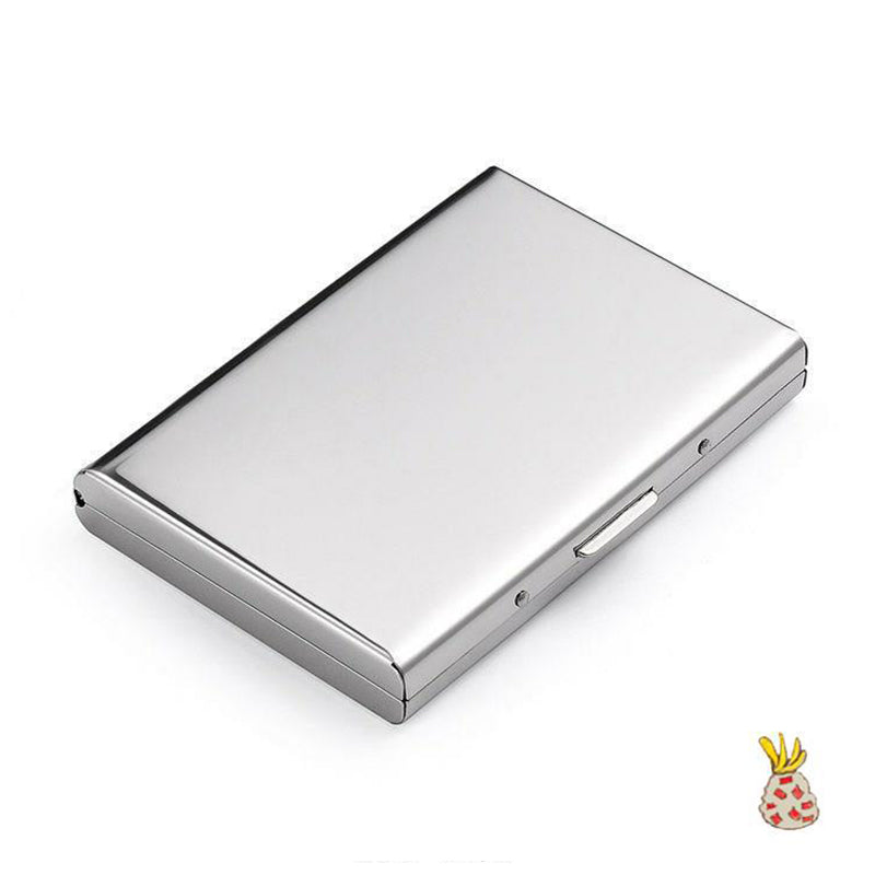 Kaarthouder met RFID-Bescherming Metalen Cardclip Zilver Zwart Goud | Sansoti