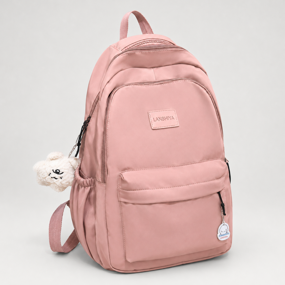 Everyday Backpack with Laptop Compartment and Comfortable Shoulder Straps for School Travel Work Outdoor Activities and Study | Sansoti