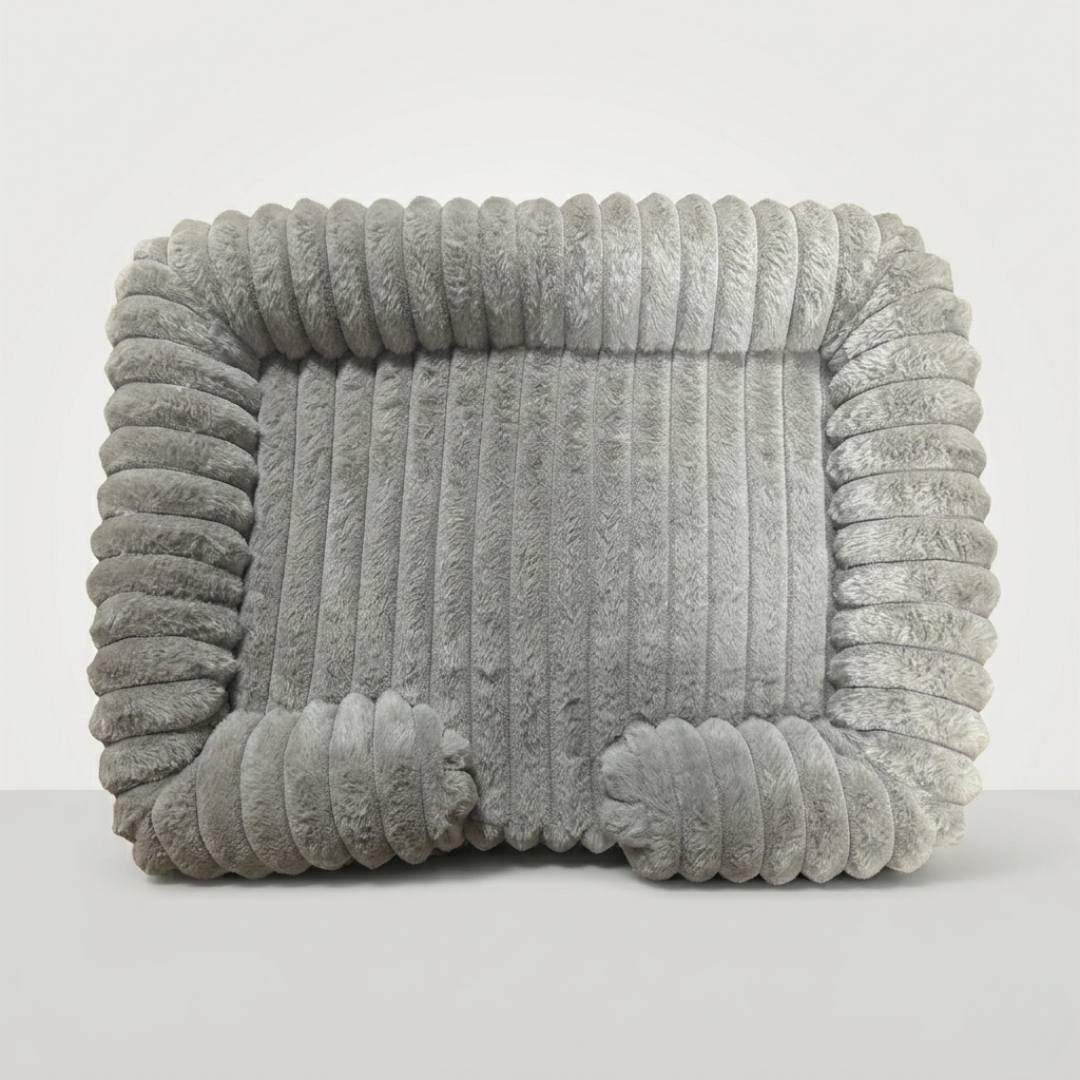 Hundebett mit erhöhtem Rand Sofa-Stil Memory Foam Orthopädisch Waschbar Komfort für kleine mittelgroße Hunde | Sansoti