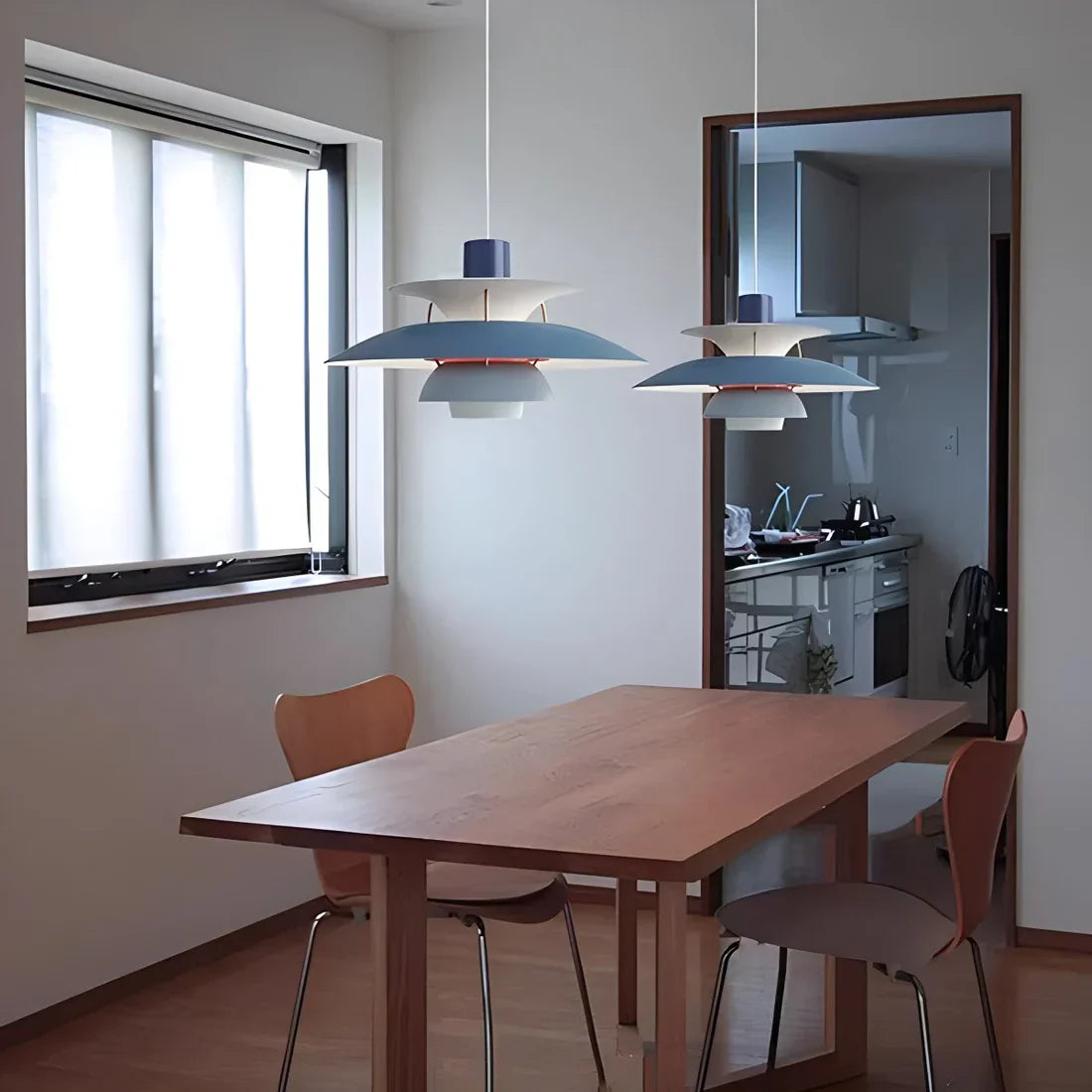 Hängeleuchte Metall E27 Grün Esstisch Wohnzimmer Geschichtete Designlampe Skandinavische Hängeleuchte Stimmungslicht Interieur | Restfield