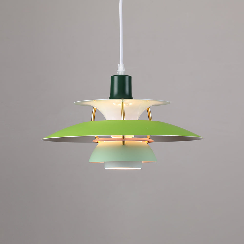 Hängelampe Skandinavisch Schichtmetall Macaron 15 Farben E27 Modernes Design | Restfield